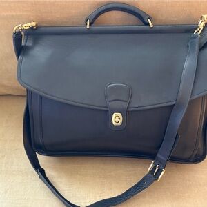 Vintage Coach Beekman Leather Briefcase – Glove-Tanned Leather